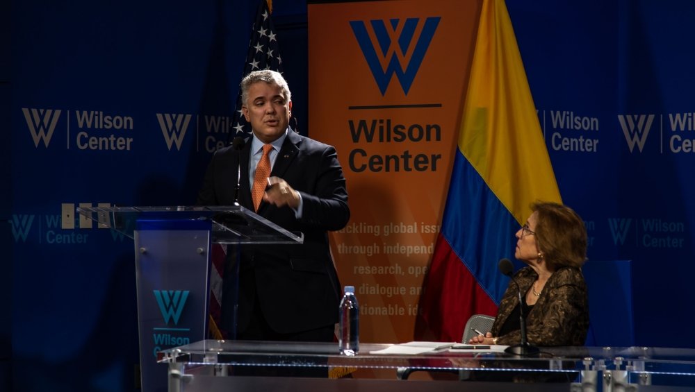 Duque at Wilson Center