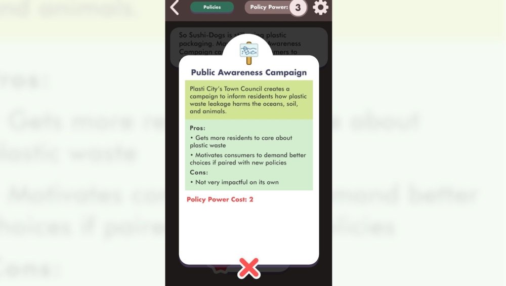 Screenshot from the Plastic Pipeline