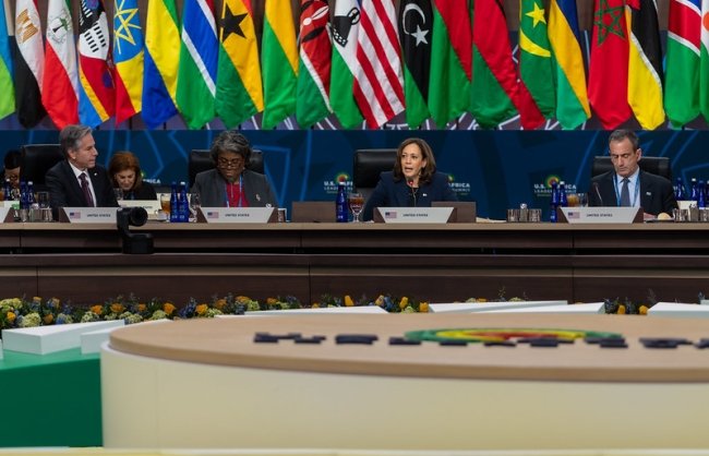 Harris at US-Africa Leaders Summit