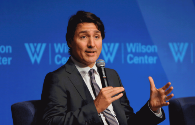 Trudeau Speaking at Wilson Center