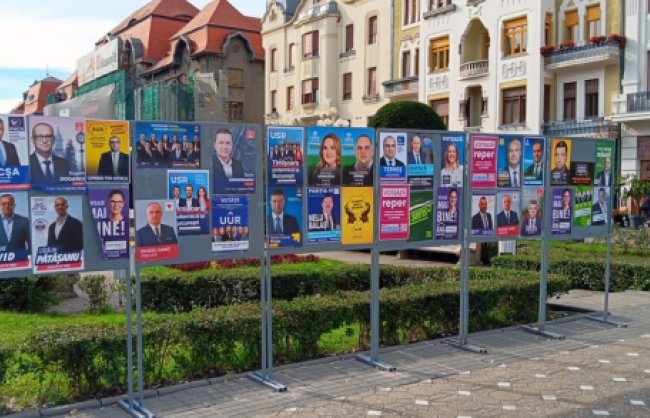 Romanian Campaign posters