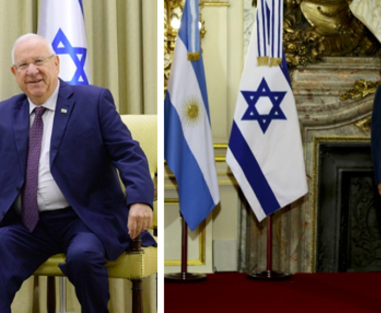 PM Benjamin Netanyahu’s visit to Buenos Aires and VP Gabriela Michetti’s visit to Jerusalem
