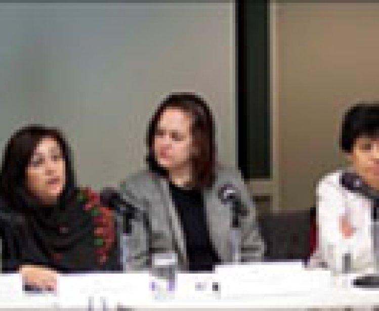 Voices from Palestine: Women Leaders Speak on Peace and Security
