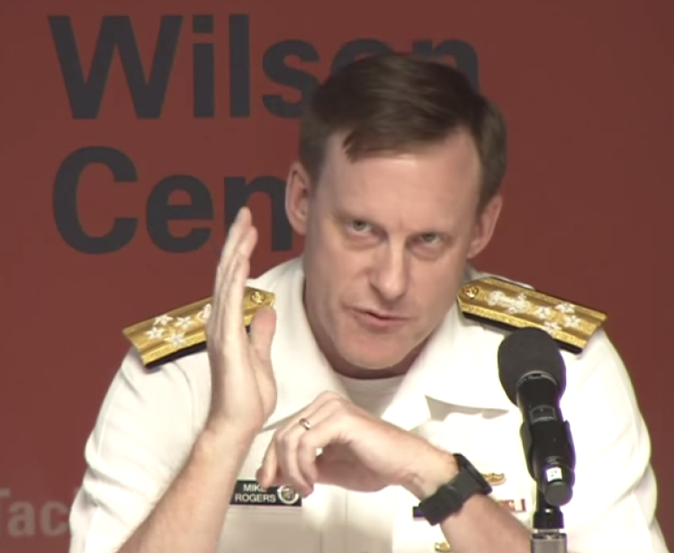 Briefing with Admiral Michael Rogers, Commander of U.S. Cyber Command