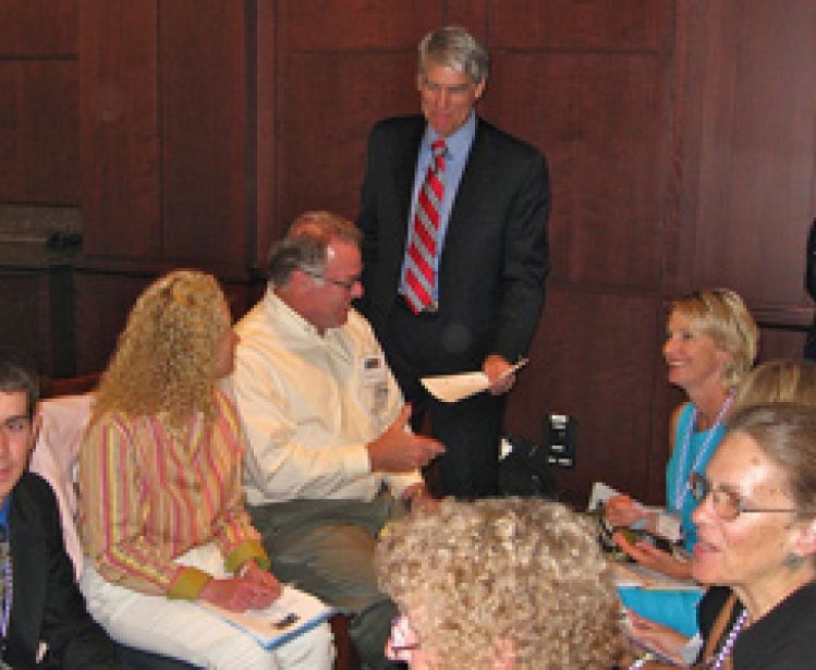 Senator Udall with Constituents