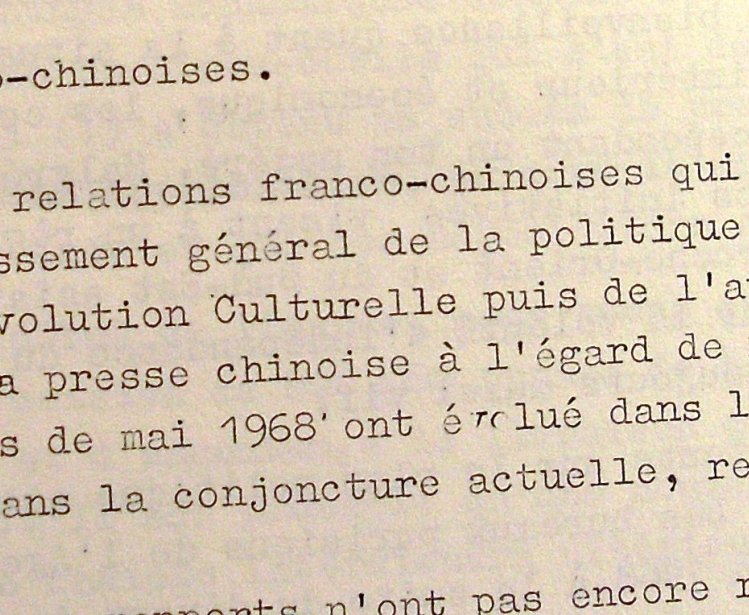 A “Diplomatic Nuclear Explosion”? Sino-French Relations in the 1960s