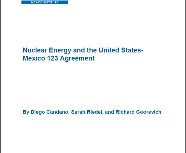 Nuclear Energy and the United States-Mexico 123 Agreement