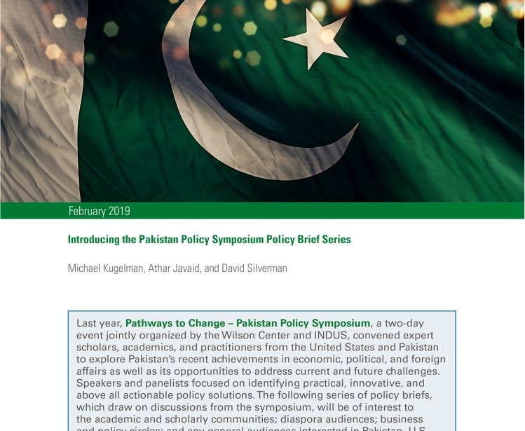 Introducing the Pakistan Policy Symposium Policy Brief Series