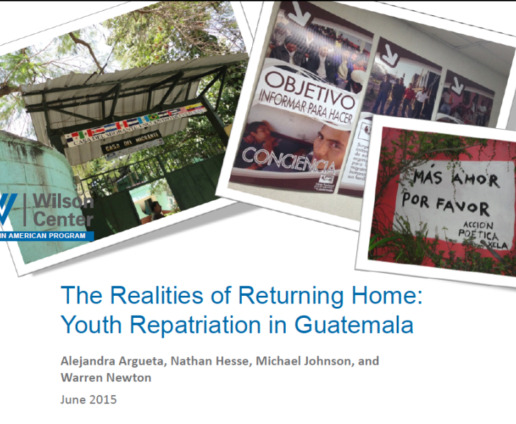 The Realities of Returning Home: Youth Repatriation in Guatemala
