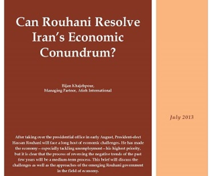 Can Rouhani Resolve Iran’s Economic Conundrum?