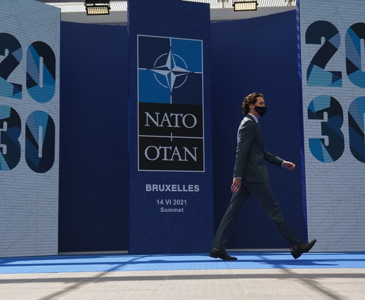 Trudeau at 2021 NATO Summit