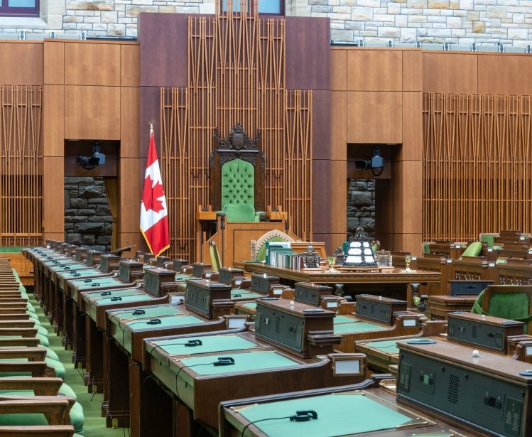 Canadian Parliament Speaker Seat