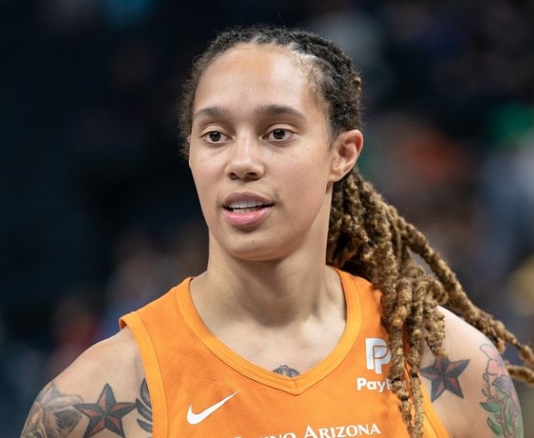 Brittney Griner pictured in Target Center in Minneapolis, MN on July 14, 2019