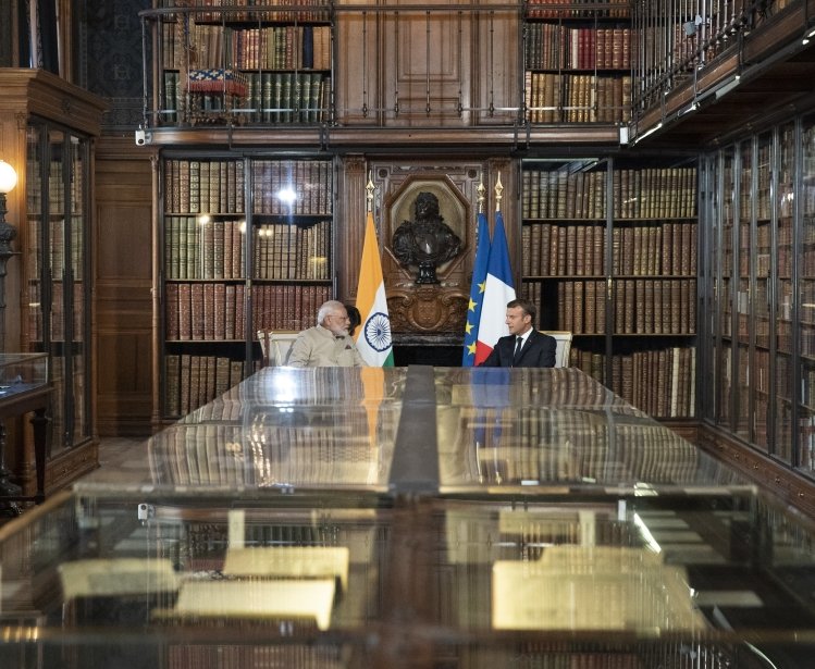 Macron and Modi