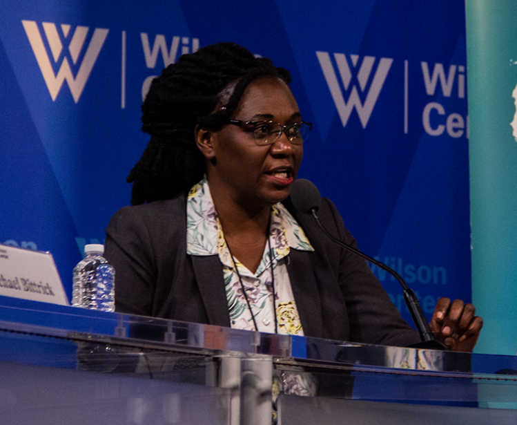 Dr. Florence Odiwuor speaks at her public SVNP event