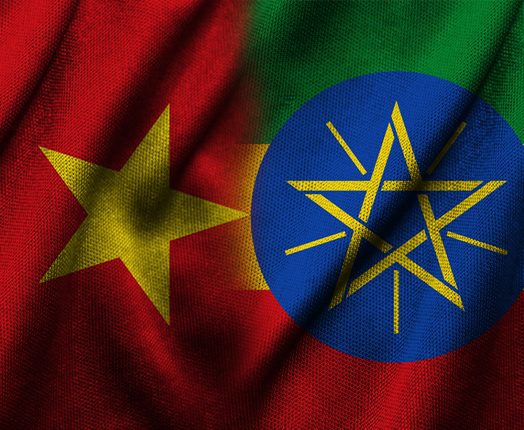 Ethiopia and Tigray Flags