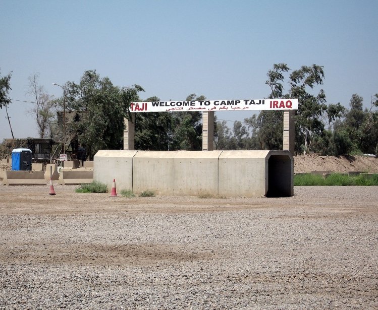 Camp Taji Sign 2006