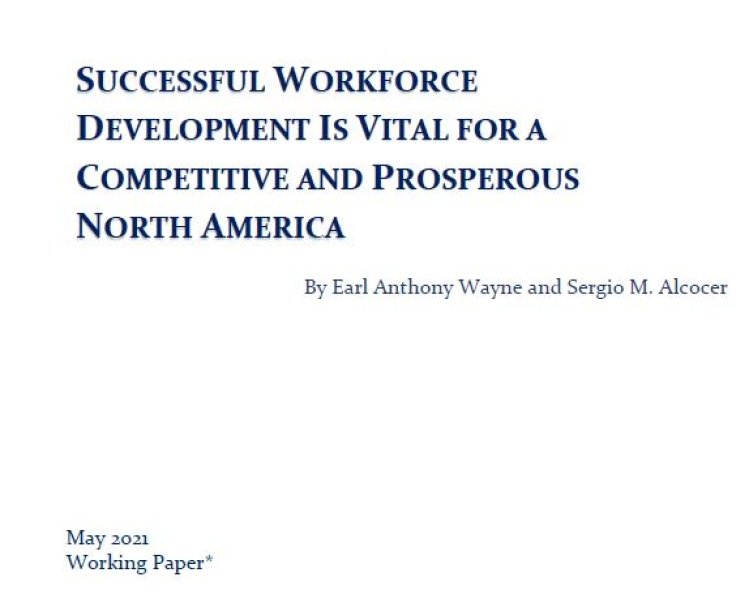 Cover - Successful Workforce Development Is Vital for a Competitive and Prosperous North America