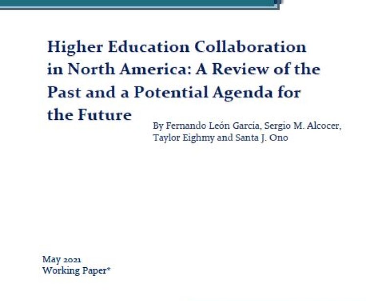 Cover - Higher Education Collaboration in North America: A Review of the Past and a Potential Agenda for the Future