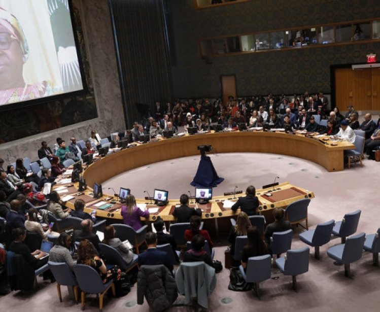 UN Women Executive Director Sima Bahous addresses the Security Council Open Debate: “Women, Peace and Security: Towards the 25th Anniversary of 1325.” 