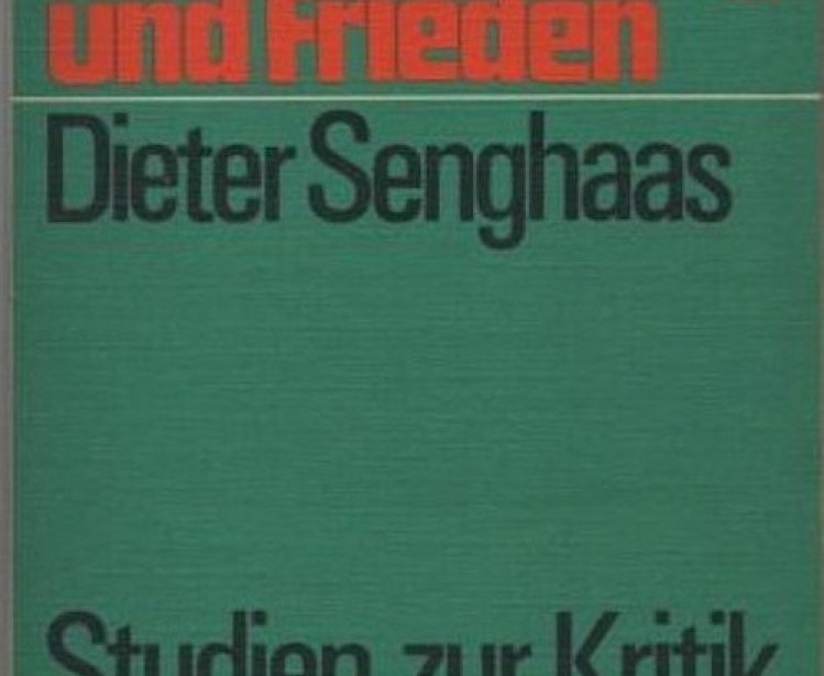 Dieter Senghaas, Abschreckung und Frieden