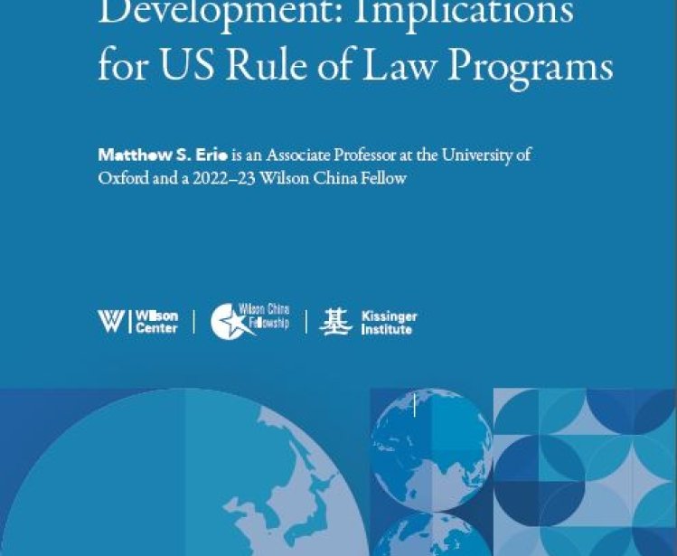 Cover - Chinese Law and Development: Implications for US Rule of Law Programs
