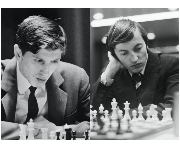 Fischer and Karpov