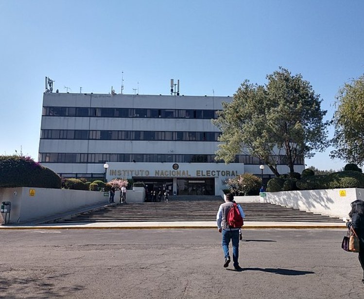 Headquarters of the Instituto Nacional Electoral (INE) Tlalpan, Mexico City.