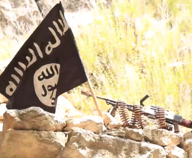 ISIS Flag Khurasan September 2020 video