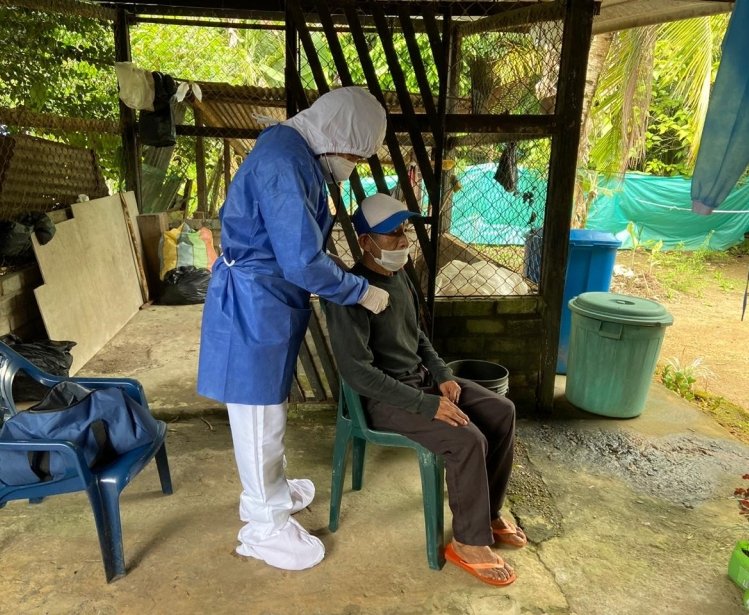 RRT at elder care home in Mitú Vaupés Department, Colombia