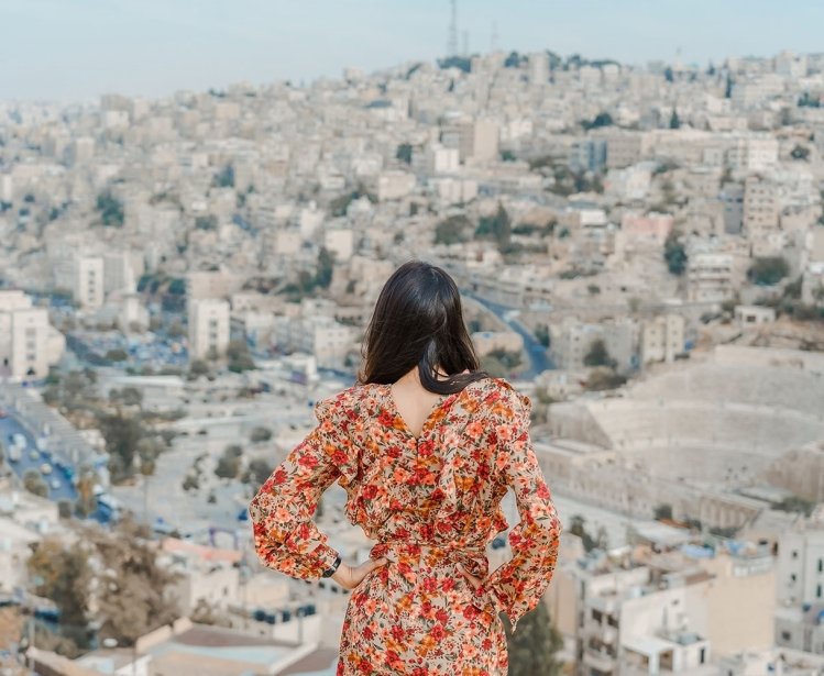 Woman in Amman