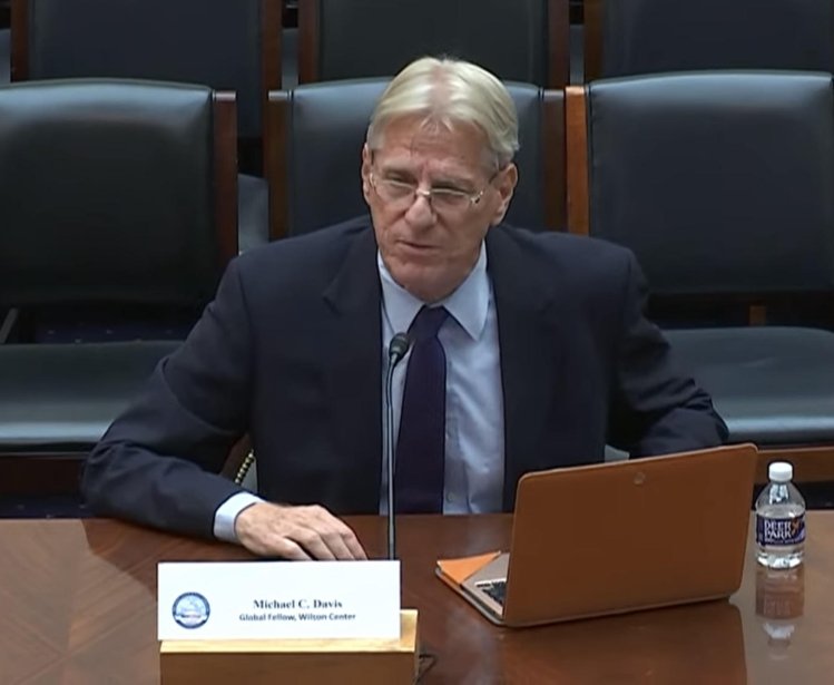 Michael Davis Testifies Before the Tom Lantos Human Rights Commission