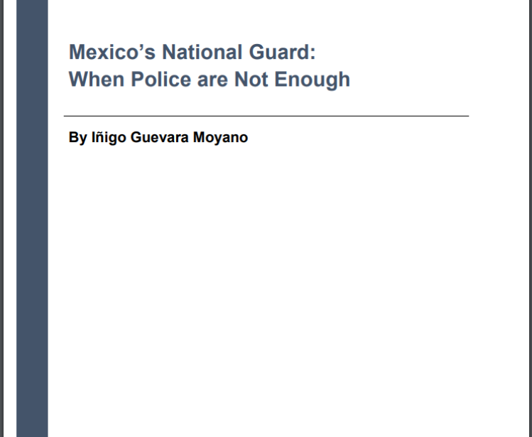 Cover Mexico National Guard