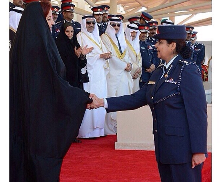 Women Police Force in Bahrain Ceremony