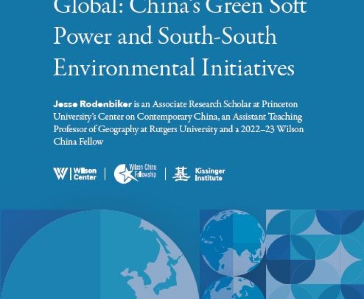 Ecological Civilization Goes Global: China’s Green Soft Power and South-South Environmental Initiatives