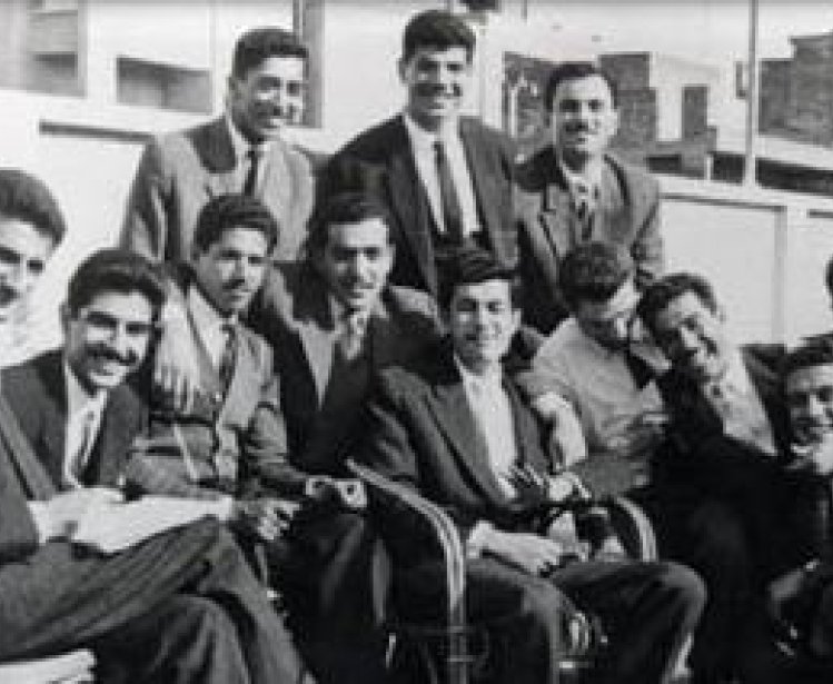 Saddam Hussein and the Ba'ath Party student cell, Cairo, in the period 1959-63