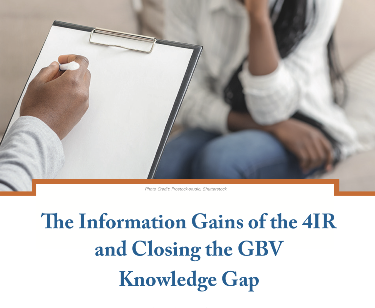 The Information Gains of the 4IR and Closing the GBV Knowledge Gap