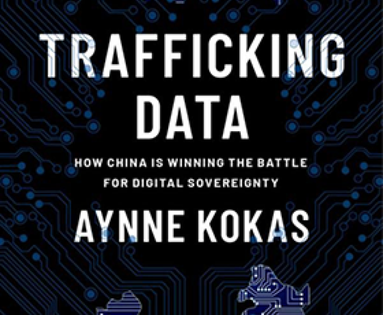 Image of Trafficking Data: How China Is Winning the Battle for Digital Sovereignty cover and title
