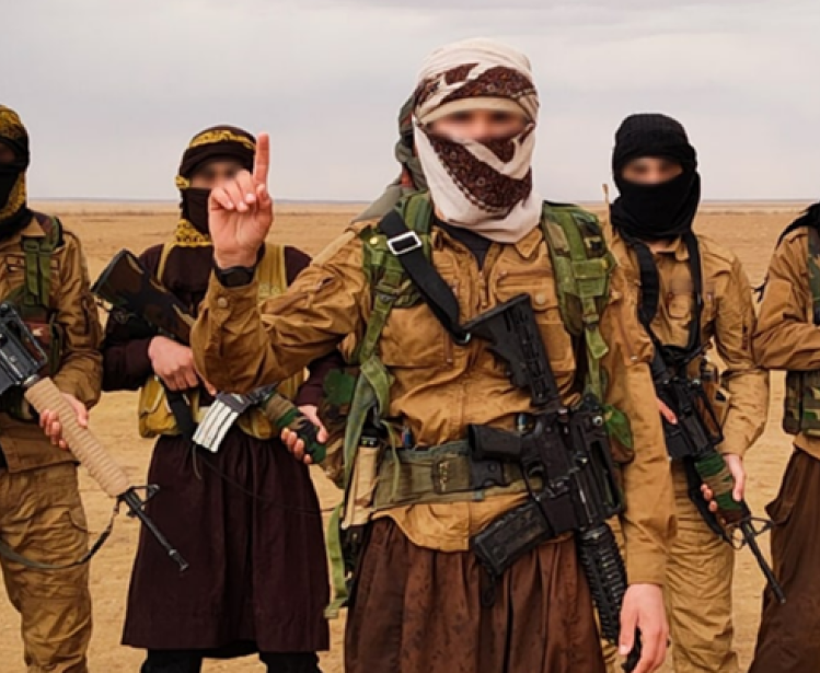 ISIS fighters - Wilayat Iraq (Salah al Din)