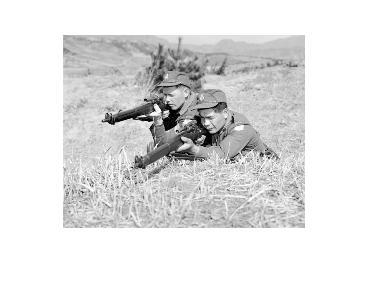 PPCLI snipers in Korea