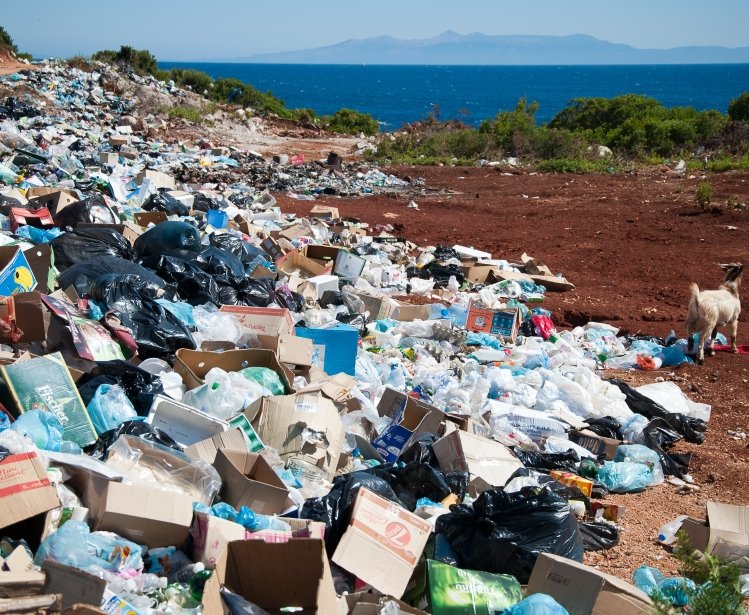 Plastic Pollution Pile