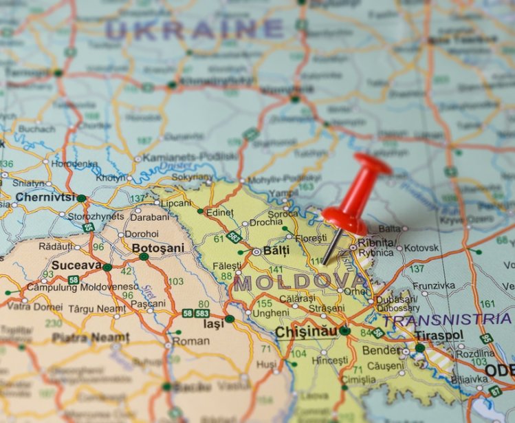 Map of Moldova