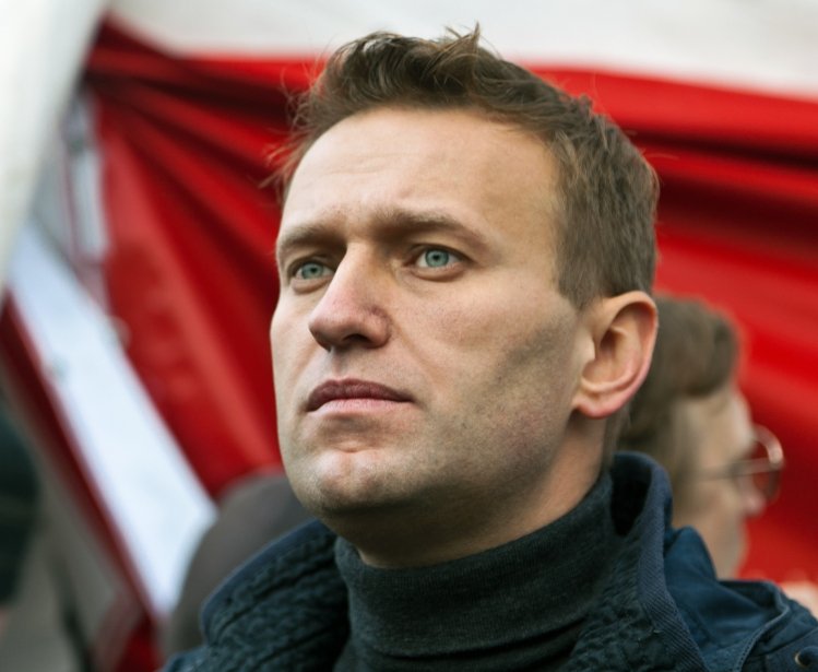 Alexey Navalny. Demonstration in Russia. Russian March on the day of national unity in the Moscow district of Lublino, November 4, 2011, Moscow, Russia