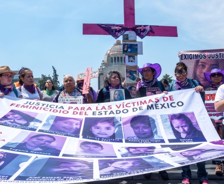 Femicide Protest in Mexico City
