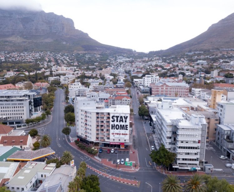 Image - Empty streets in Cape Town during the Coronavirus lockdown