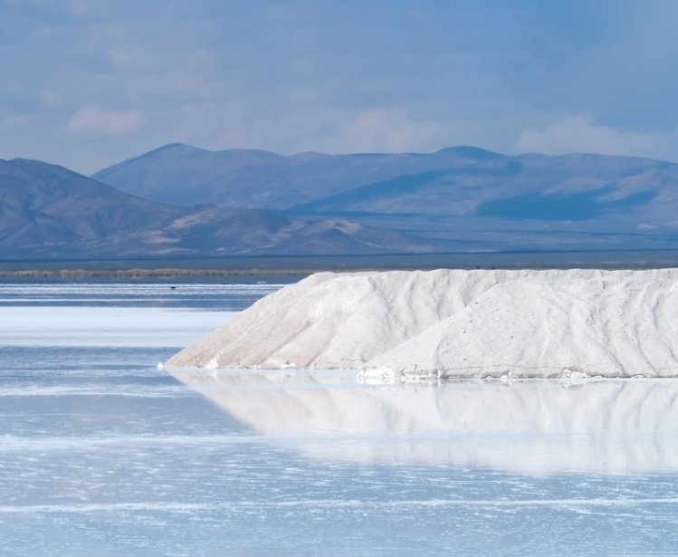 Salinas Grandes, a salt flat in Jujuy and Salta, Argentina. 