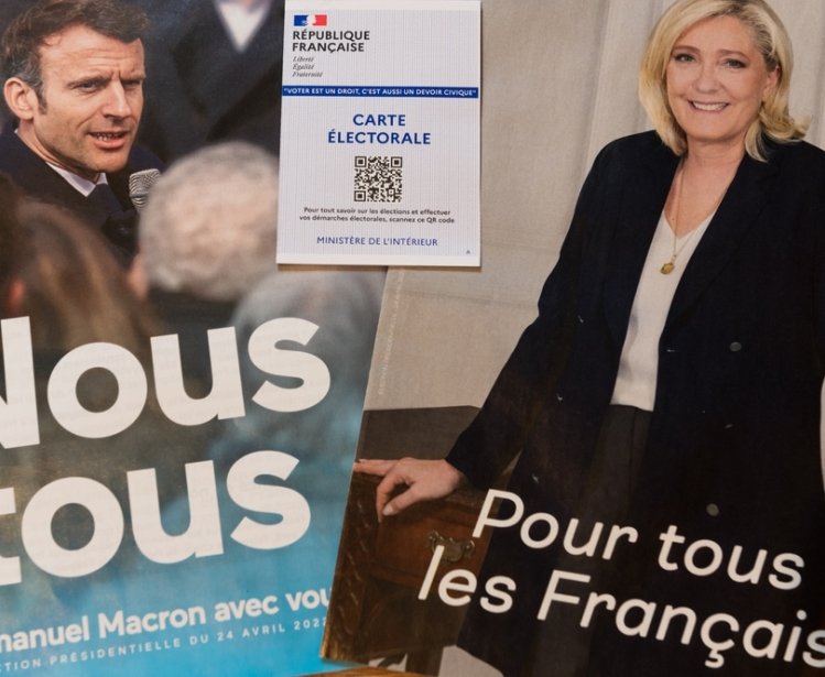 Macron and LePen Election