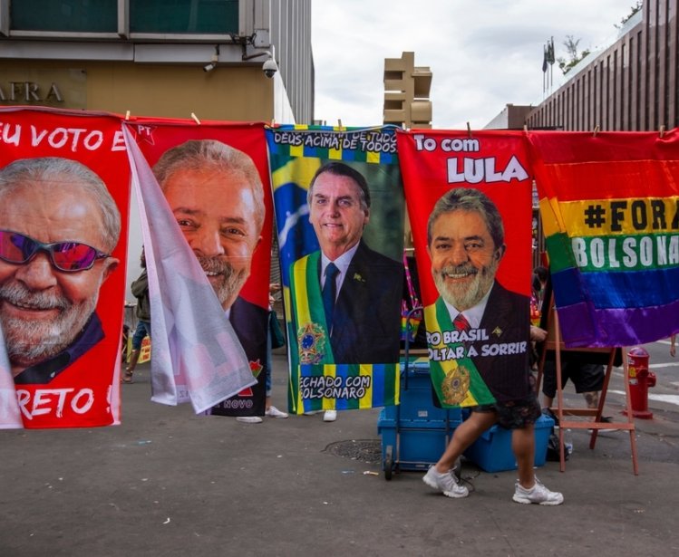 Banners for 2022 Brazil Elections Candidates