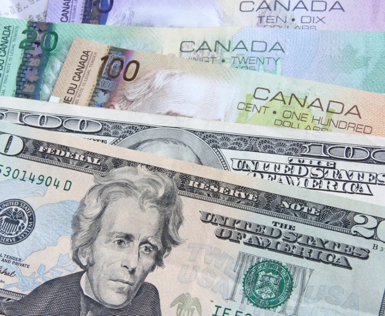 Canadian and U.S. Currency