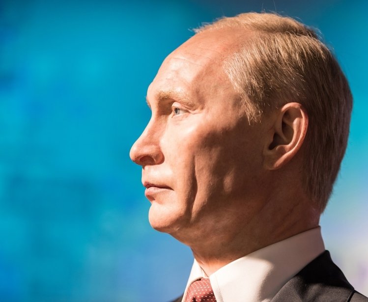 Wax Statue of Putin 